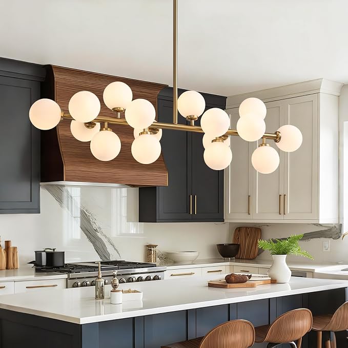 Glass Globe Chandeliers